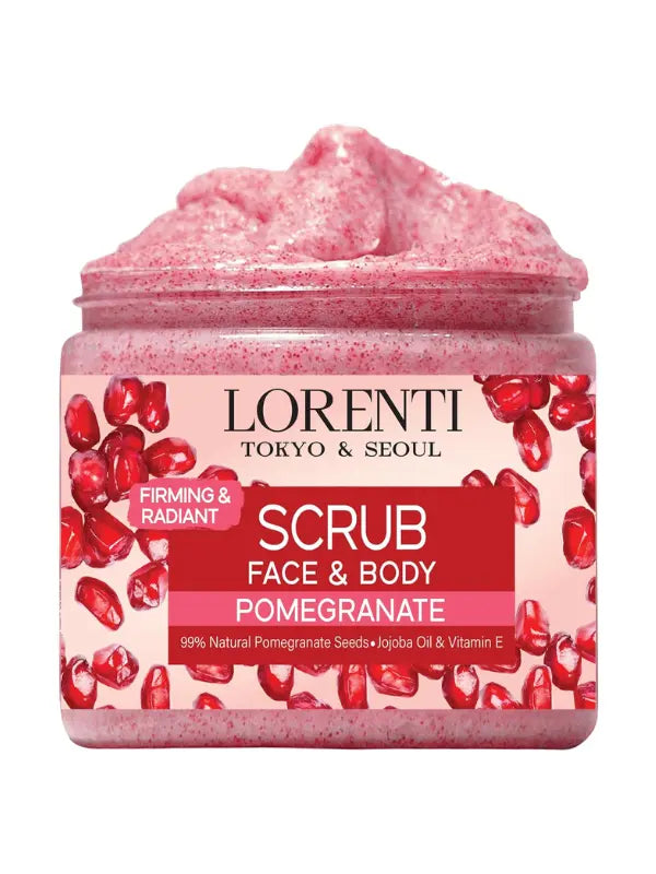 Lorenti pomegranate face scrub