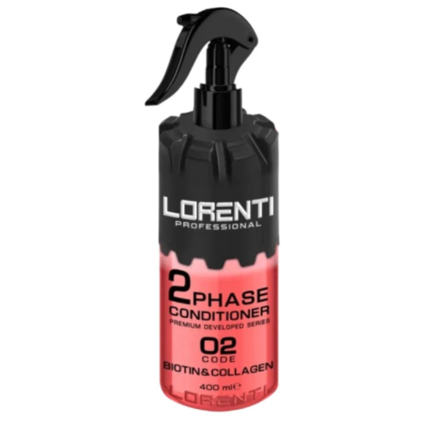 Lorenti professional 2 phase conditioner bottle on a white background