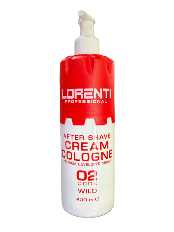 Lorenti Cream Cologne 400ml - 2-in-1 Aftershave, Skin Regenerating & Refreshing
