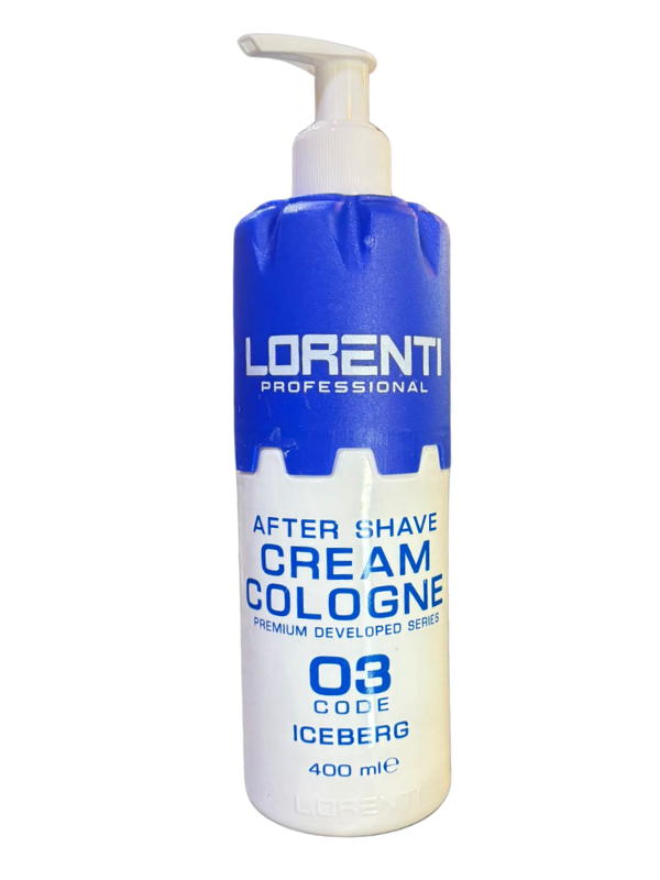 Lorenti Cream Cologne 400ml - 2-in-1 Aftershave, Skin Regenerating & Refreshing