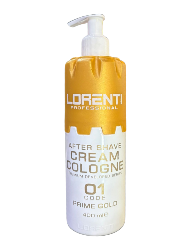 Lorenti Cream Cologne 400ml - 2-in-1 Aftershave, Skin Regenerating & Refreshing