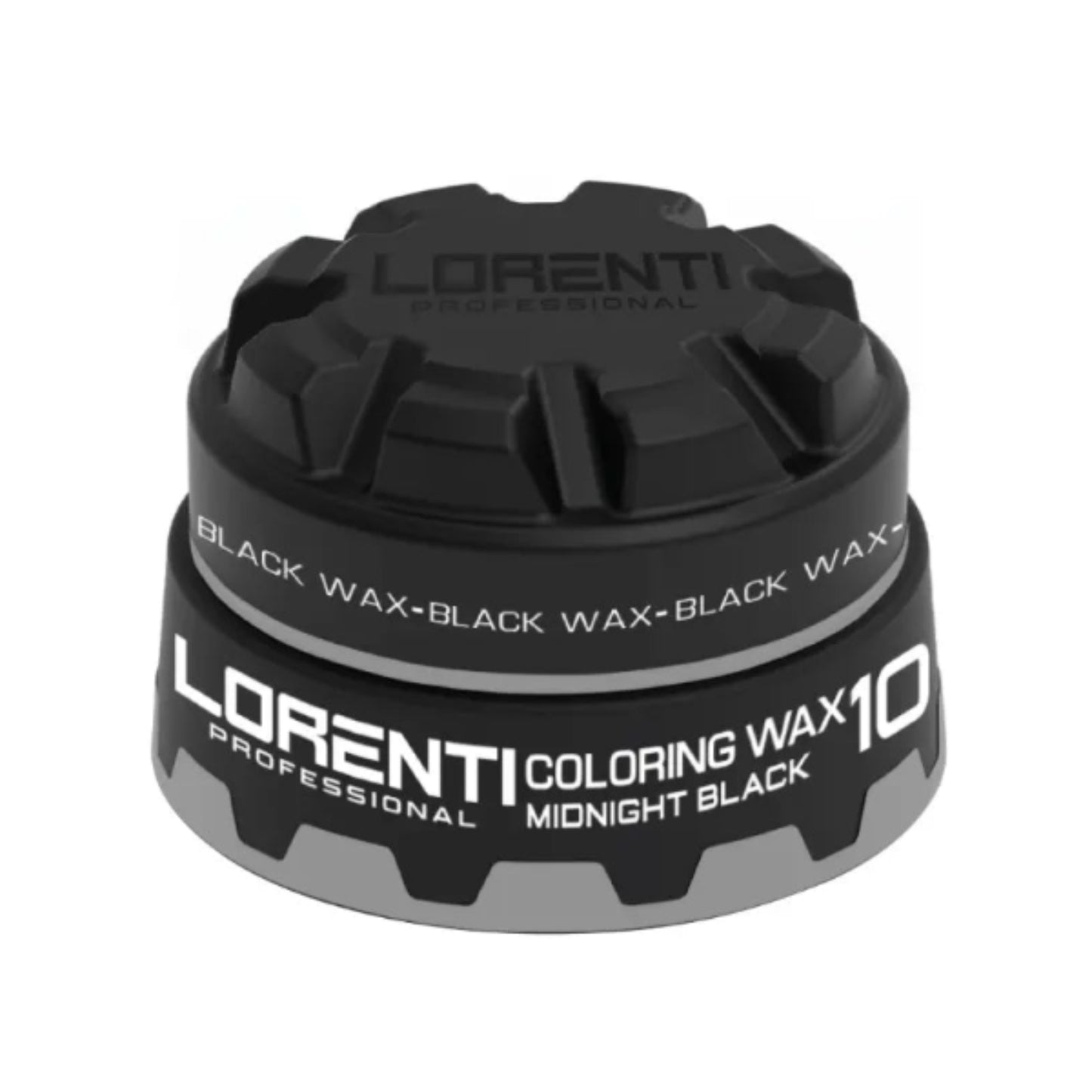 Lorenti Coloring Wax container with black lid and label on a white background