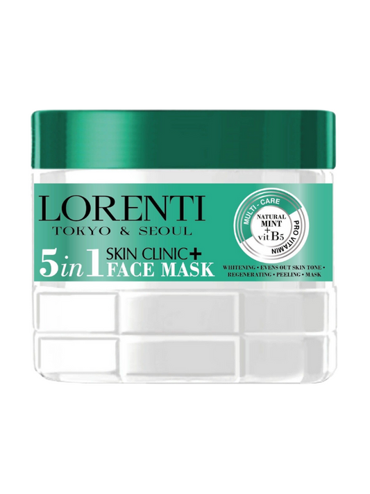 Lorenti Skin Clinic+ 5 in 1 Natural Mint B5 Facial Mask 500ml #LO-FM500-NM