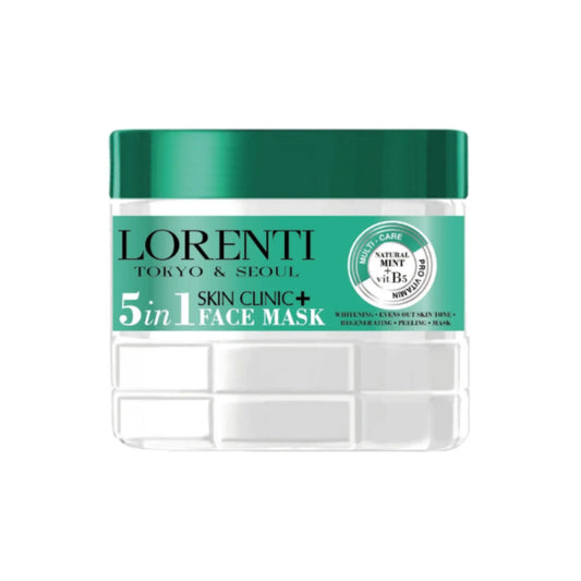 Lorenti Skin Clinic+ 5 in 1 Natural Mint B5 Facial Mask 500ml