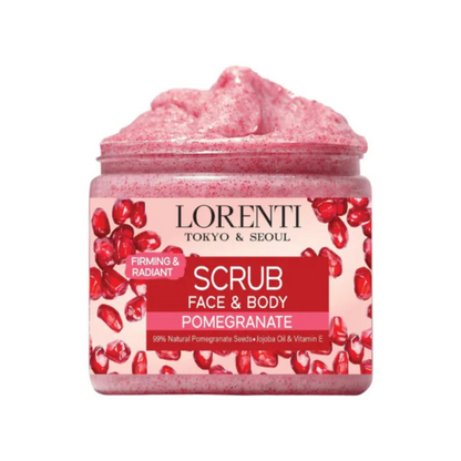 Lorenti pomegranate face scrub