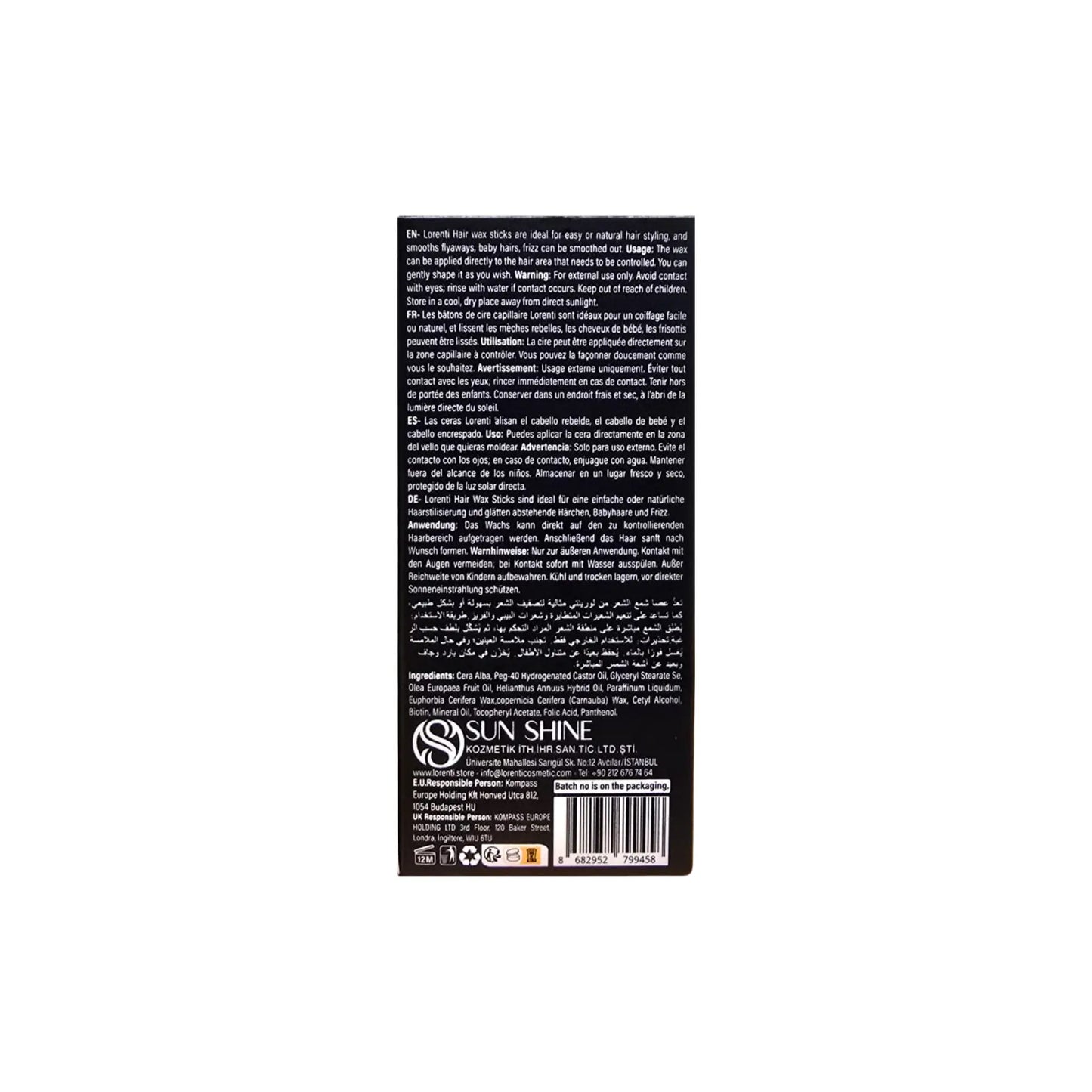Lorenti Hair Wax Stick 75g