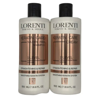 Lorenti care kit shampoo and cream