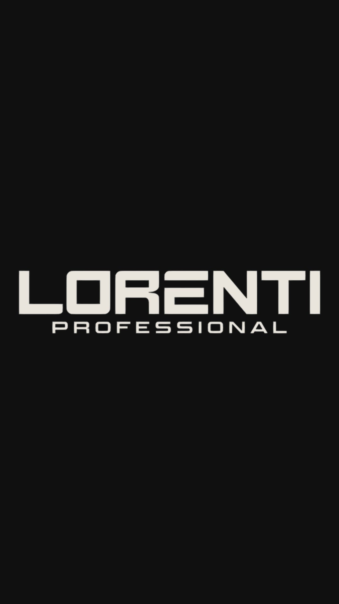 Lorenti showcasing the high quality Lorenti's foam wax, amazing for styling hair